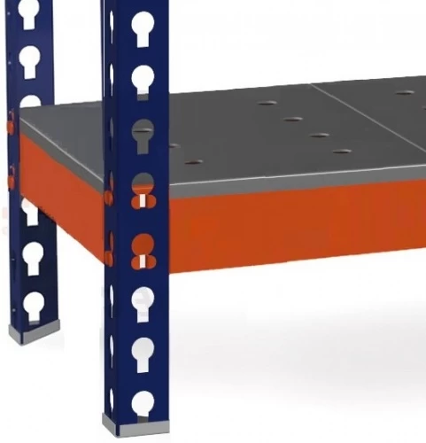 Стеллаж металлический Профи Т-160/1 (2500x1240x1005) P/5