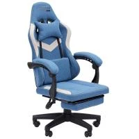 Игровое компьютерное кресло Chairman СН26 (ткань бежево-голубая)